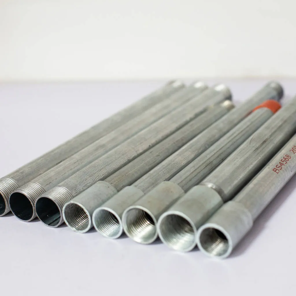 3/4 Inch BS31 Steel Electrical GI Conduit Pipe With Galvanized